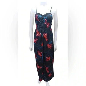 Band Of Gypsies Floral Jumpsuit Size Medium